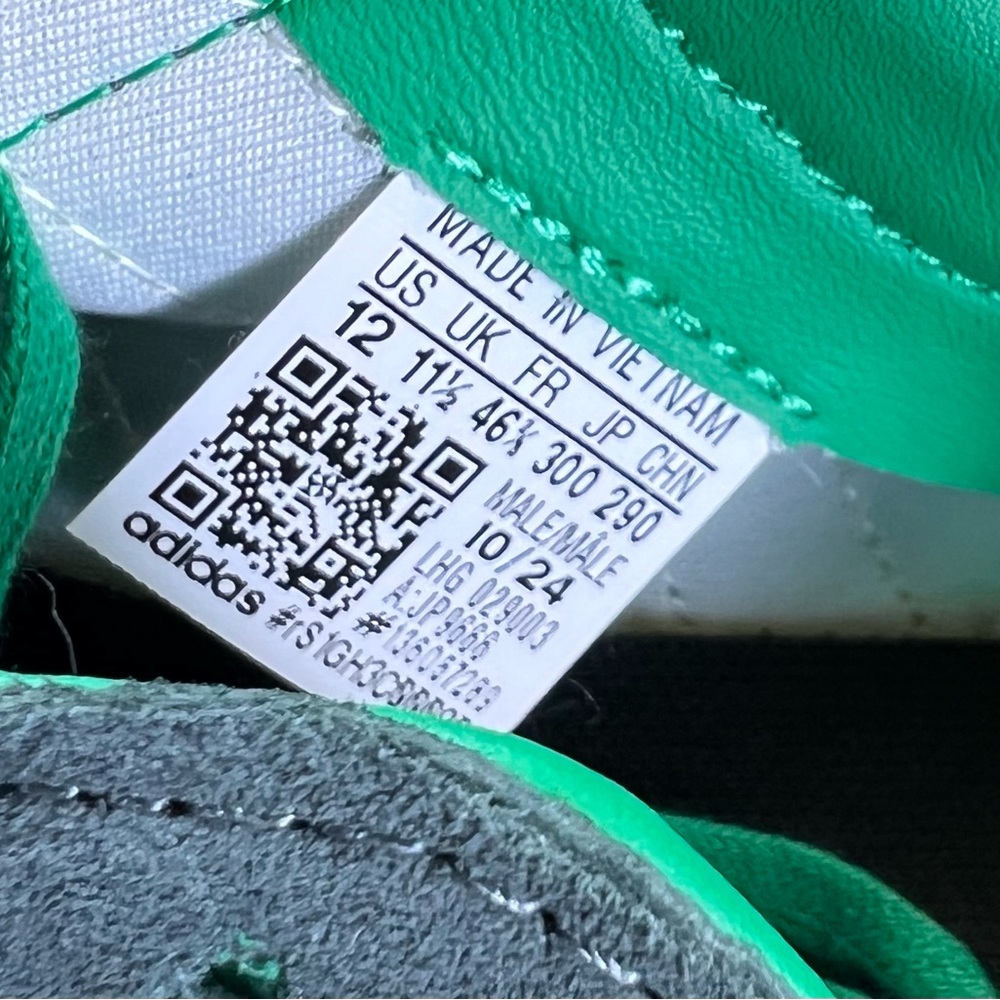 🆕Adidas Barreda Decode Men's in Court Green/Warm Vanilla/Legend Ivy - Size:12 - Picture 15 of 17